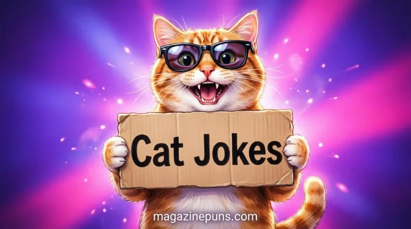 Cat Dad Jokes That Never Get Old