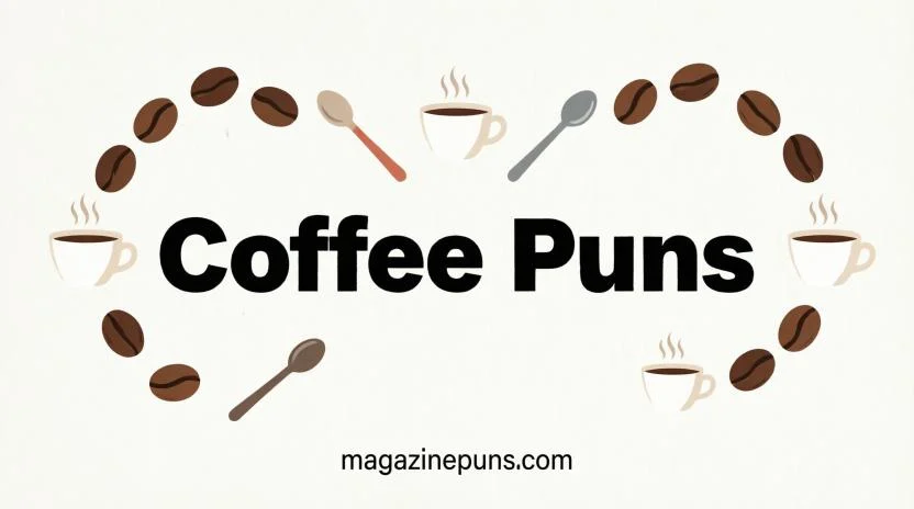 Cute Coffee Puns