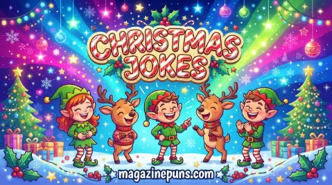 Cute Christmas Dad Jokes