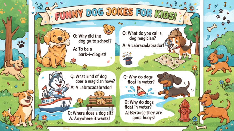 dog jokes for kids
