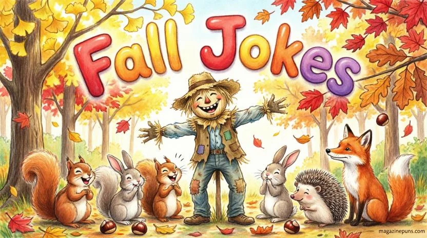 Funny Fall Jokes for Kids